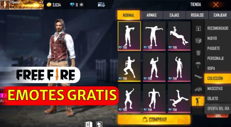 como conseguir emotes gratis para free fire guia definitiva